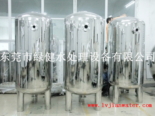 不锈钢机械过滤器/不锈钢纯水罐/不锈钢罐子