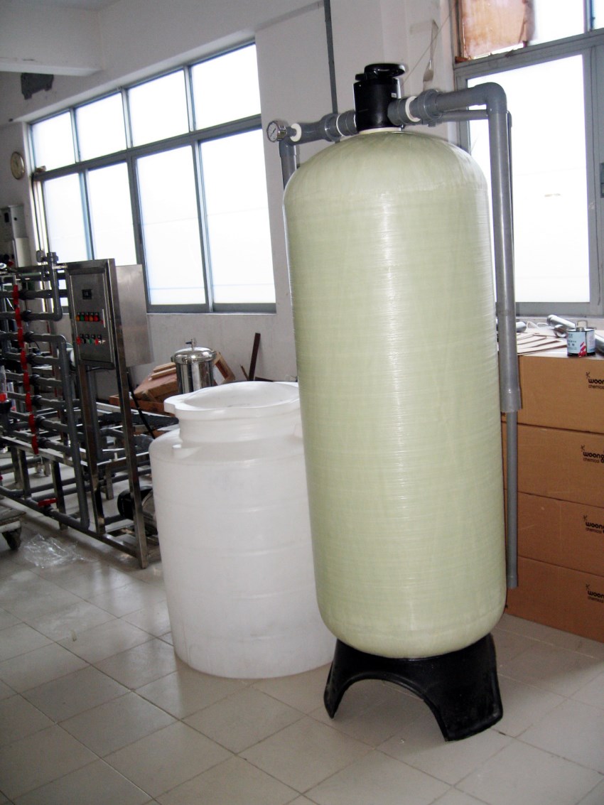 单级软化水设备,全自动反洗软化水机