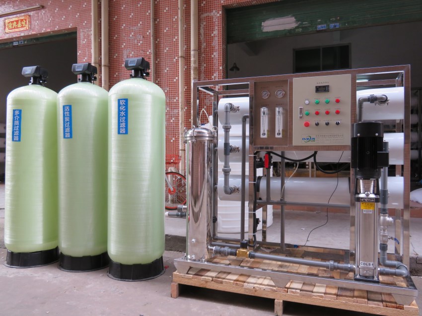 3T/H 反渗透加复床纯水设备 工业纯水设备