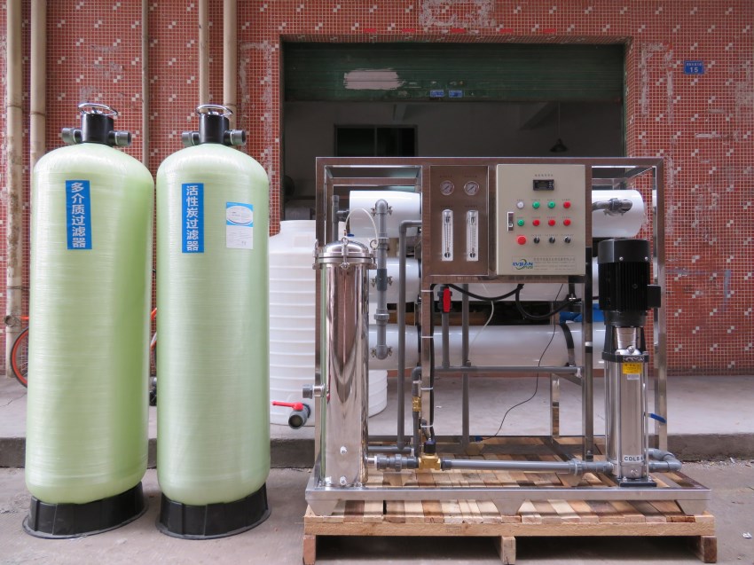 反渗透纯水制取设备,一级反渗透水处理设备