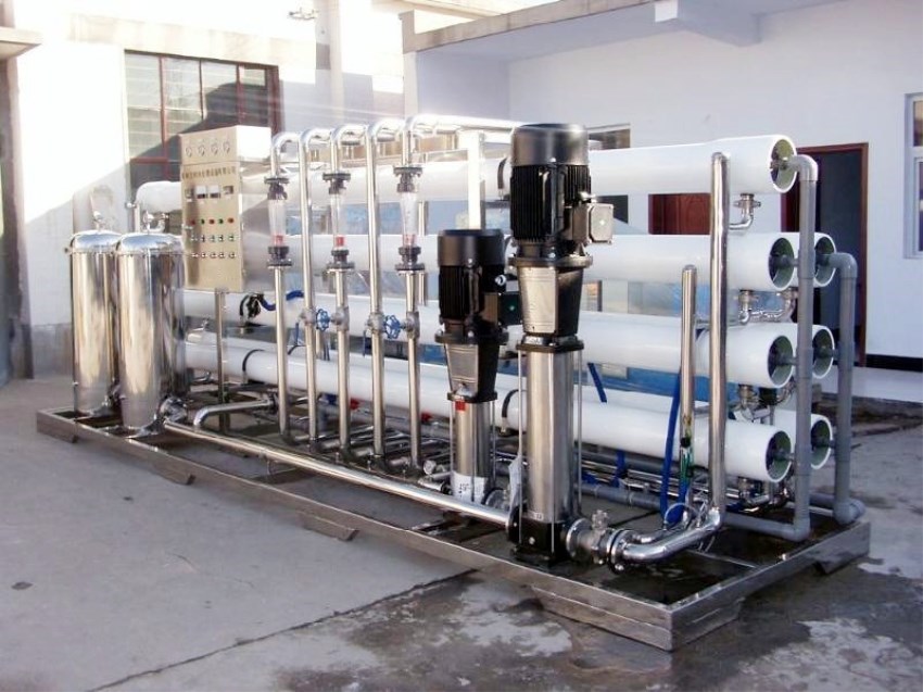 RO反渗透纯化水设备,10吨/小时双级反渗透设备