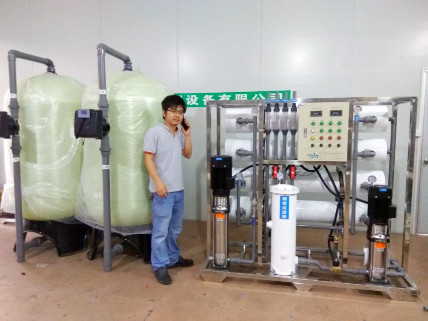 4吨/小时 反渗透纯水处理设备 RO逆渗透纯水制取设备