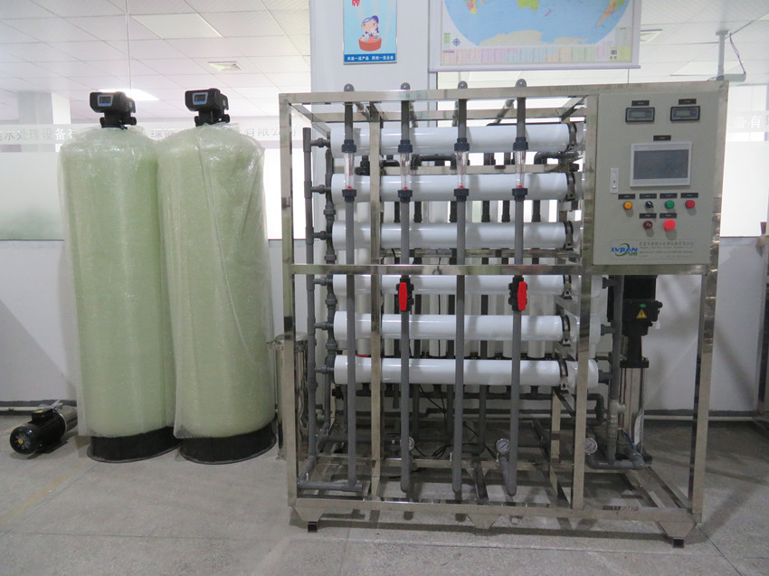 1.5吨/小时工业反渗透纯水机,大型自来水净化过滤设备