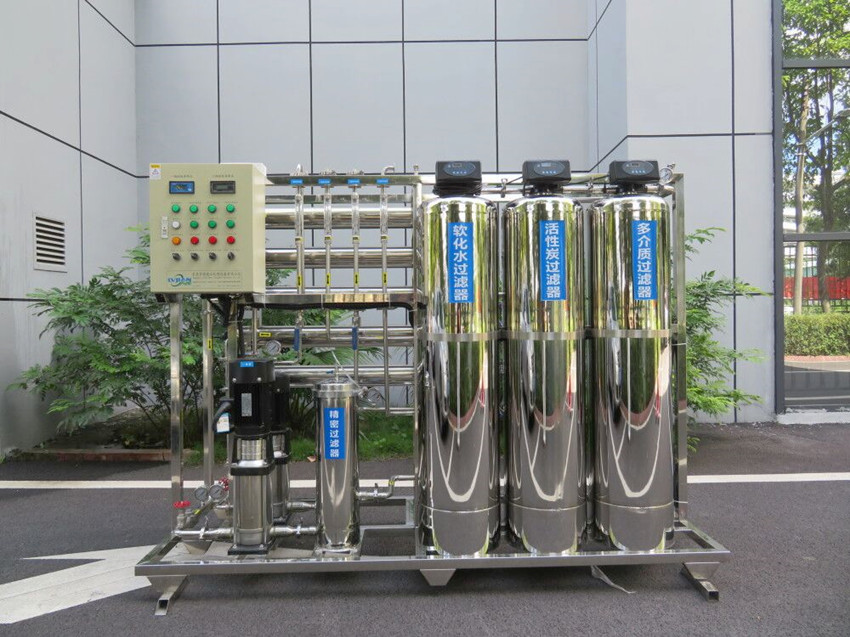 全自动二极反渗透纯水设备,水处理反渗透纯净水设备