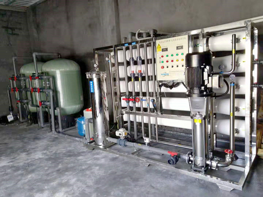 8T/H RO反渗透纯水设备,大型反渗透设备
