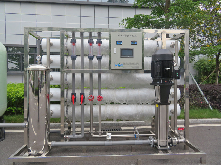 10吨/小时RO反渗透主机,反渗透纯水装置,工业纯水设备