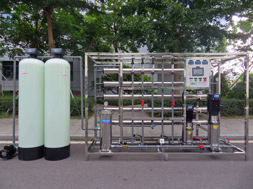 1T/H双级反渗透纯净水处理设备_双级反渗透设备