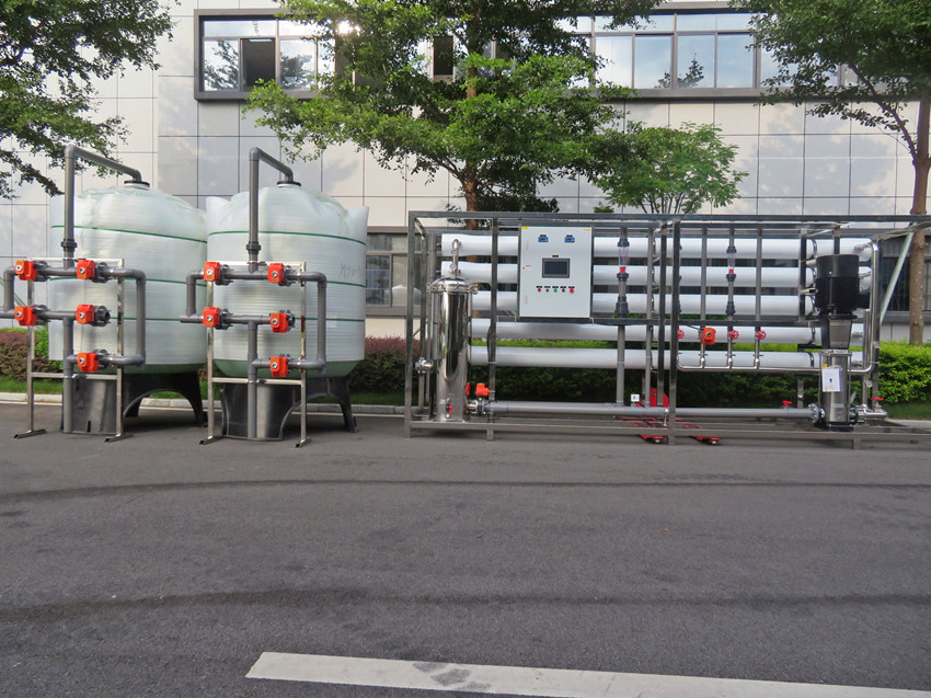 印染用大型工业纯水制水机_20T/H全自动反渗透纯净水设备