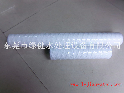 不锈钢骨架线绕滤芯/10寸线芯/20寸棉芯/纯水机棉线式过滤芯