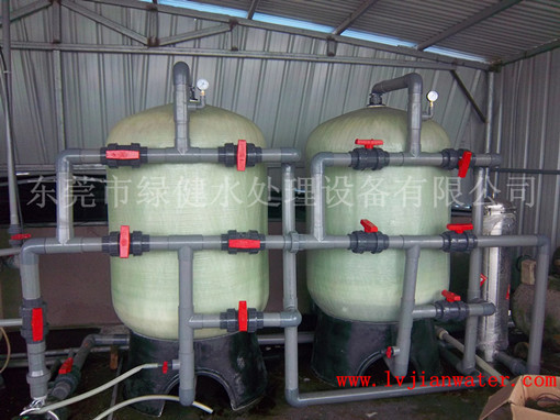 台州某电镀厂20T/H砂碳过滤设备（图）