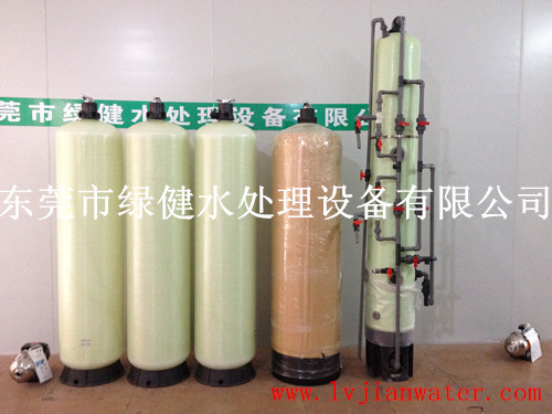 浙江某电镀厂2T/H 离子交换加混床设备（图）