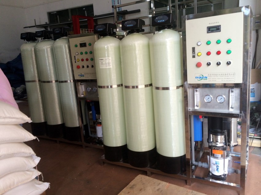 750L/H全自动反渗透纯净水设备