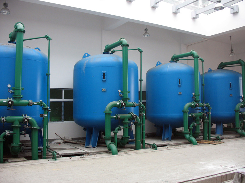 A3碳钢内衬胶或内刷环氧,机械过滤器,碳钢过滤器